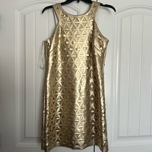 NWT Lilly Pulitzer Daisy Laser Cut Mango Shift Dress, Size Small